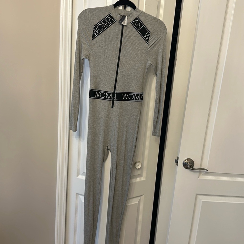 My Sexy Style gray jumpsuit
